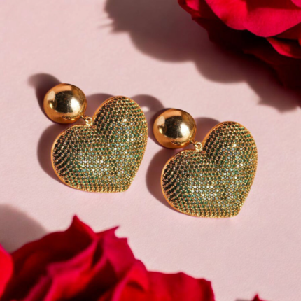 Lovers Swarovski Tasarım Küpe